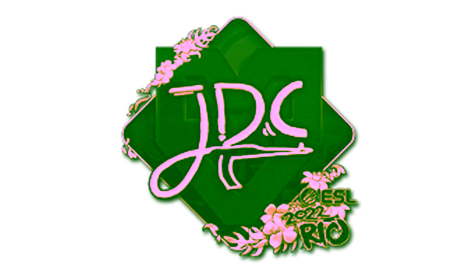 Display for Sticker | JDC (Gold) | Rio 2022