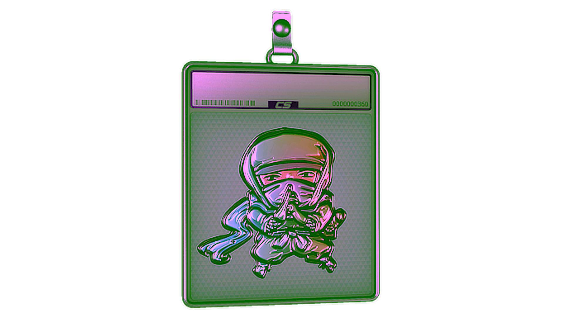 Mostrar para Sticker Slab | Silent Ninja (Foil)