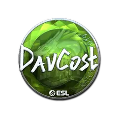 Sticker | DavCost (Foil) | Katowice 2019