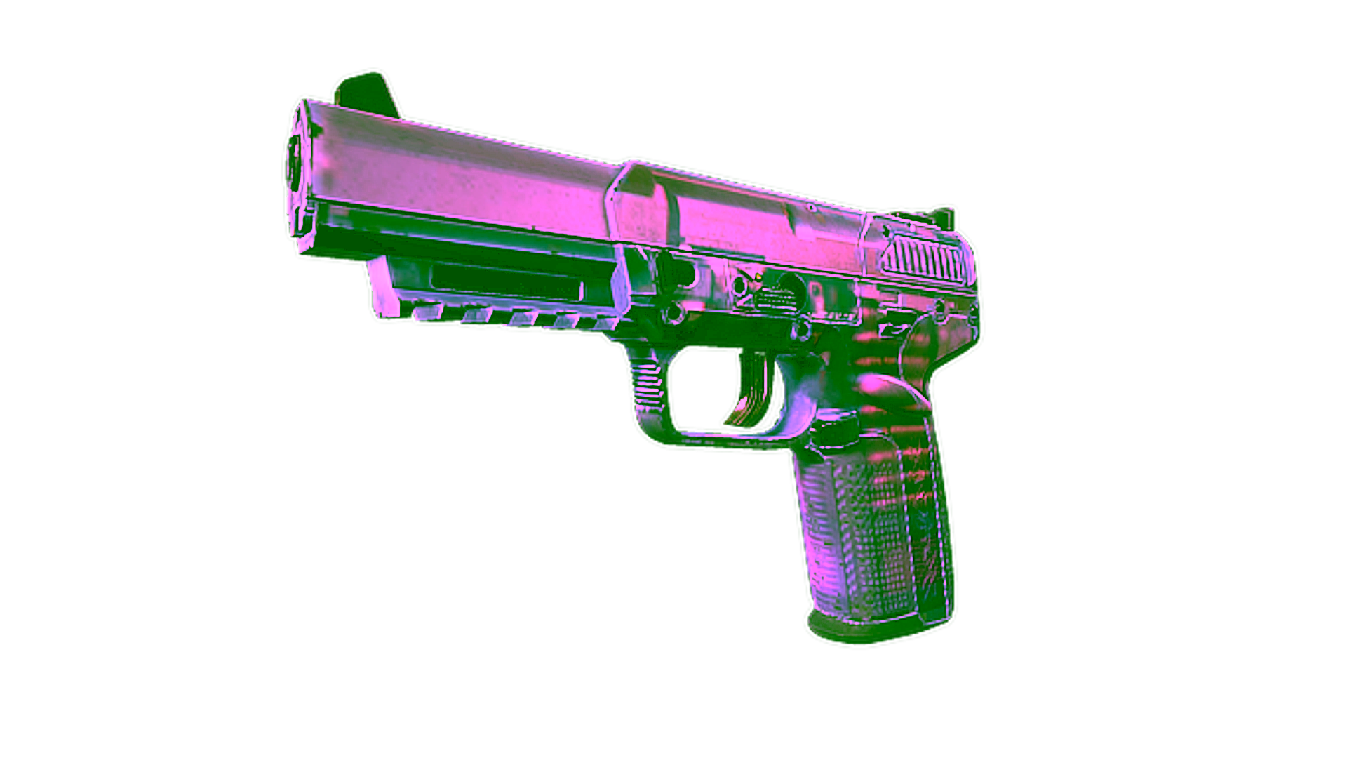 Display for Five-SeveN | Dark Polymer (Well-Worn)