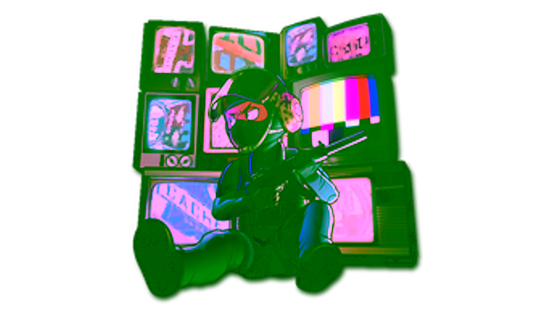 Display for Sticker | TV Installation (Lenticular)