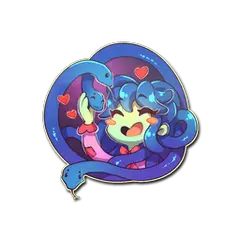 Sticker Baby Medusa