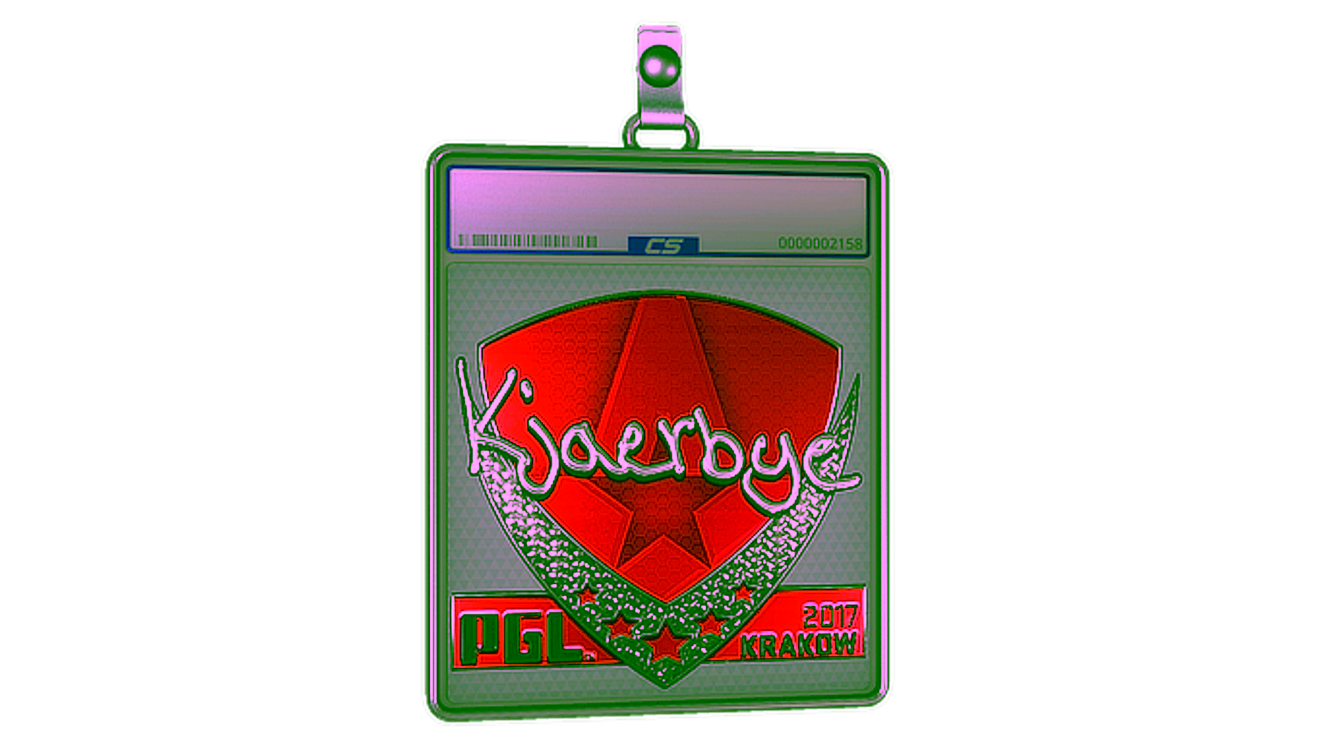 Дисплей для Sticker Slab | Kjaerbye (Foil) | Krakow 2017