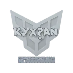 Sticker kyxsan Copenhagen 2024