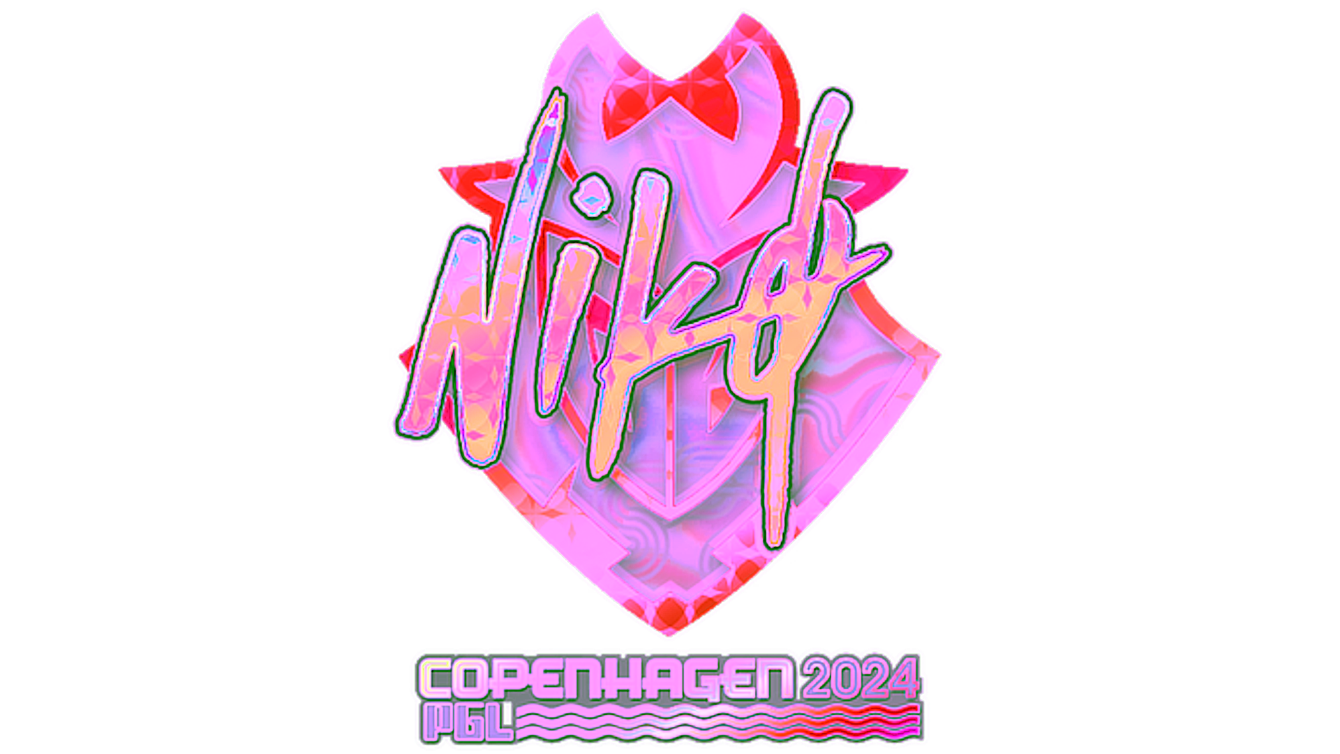 Sticker | NiKo (Holo) | Copenhagen 2024 için görüntü