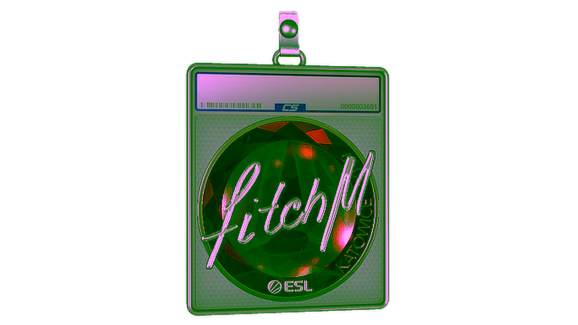 Display for Sticker Slab | fitch (Foil) | Katowice 2019