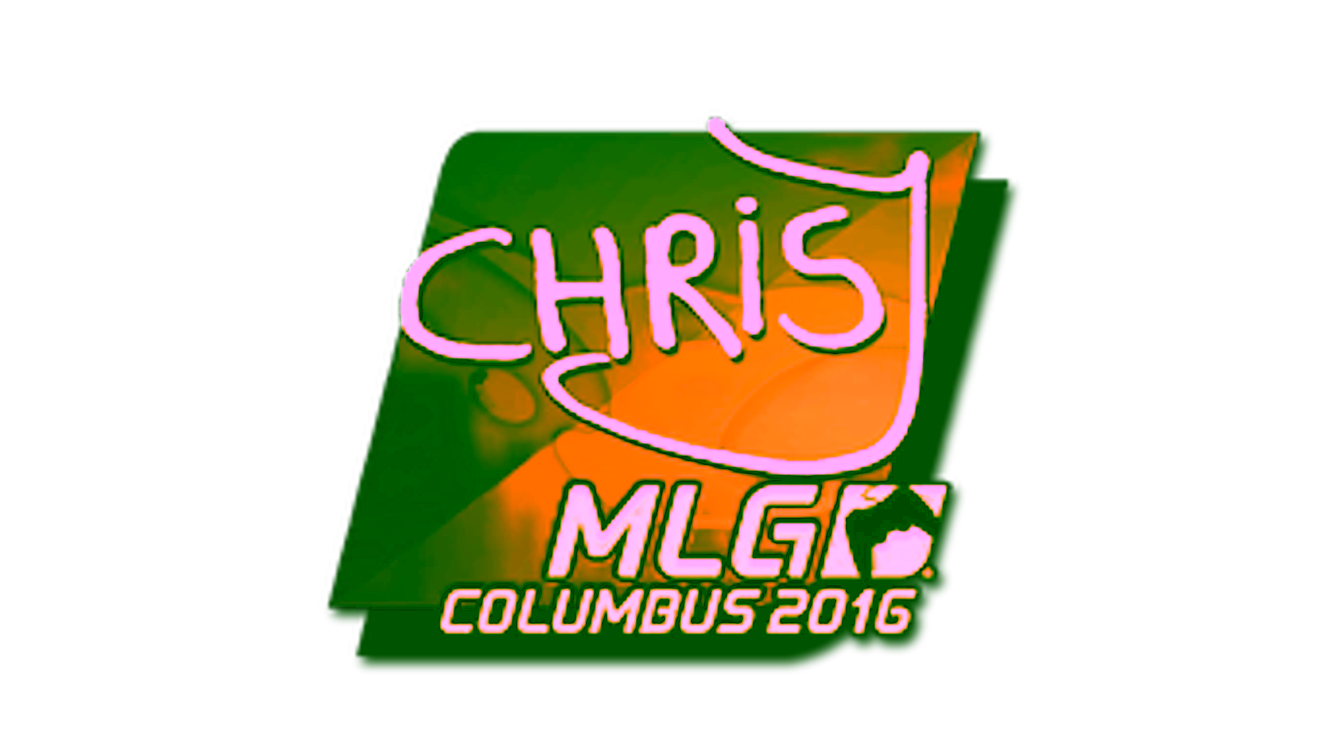 Display for Sticker | chrisJ (Gold) | MLG Columbus 2016