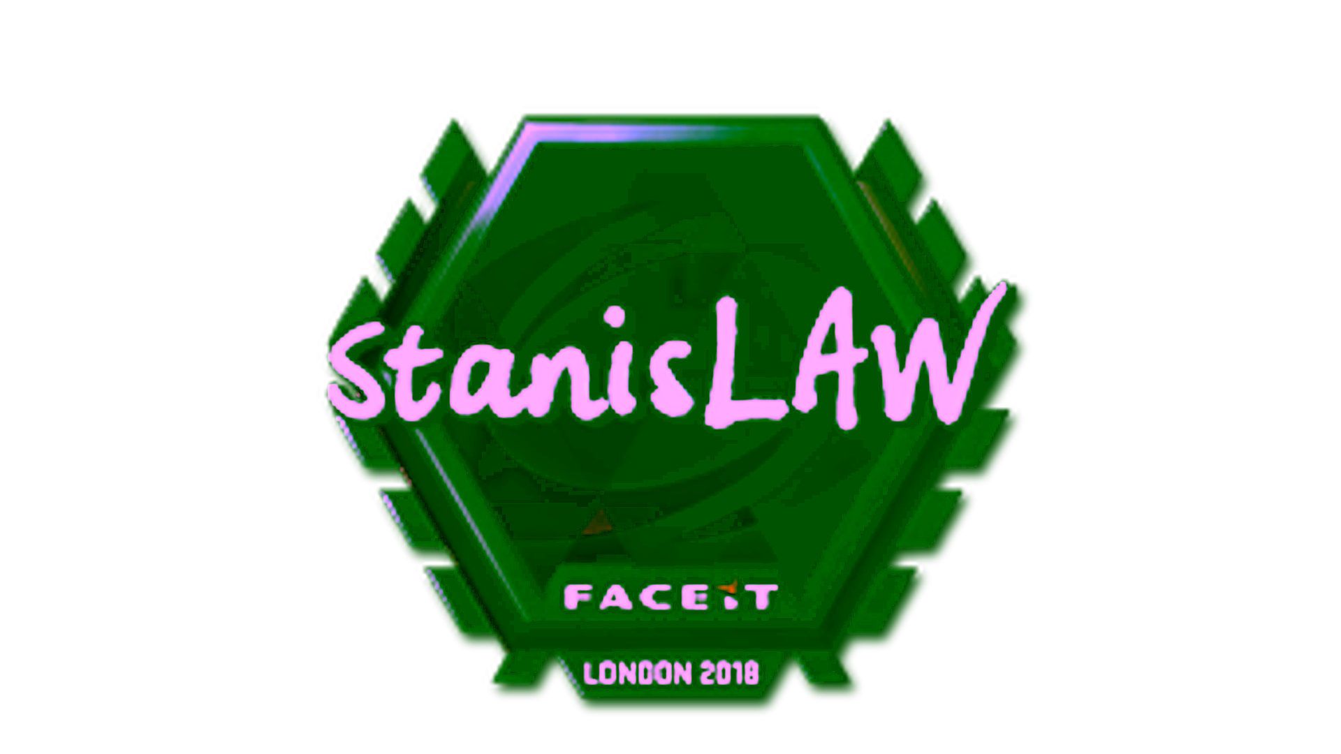Anzeige für Sticker | stanislaw (Foil) | London 2018