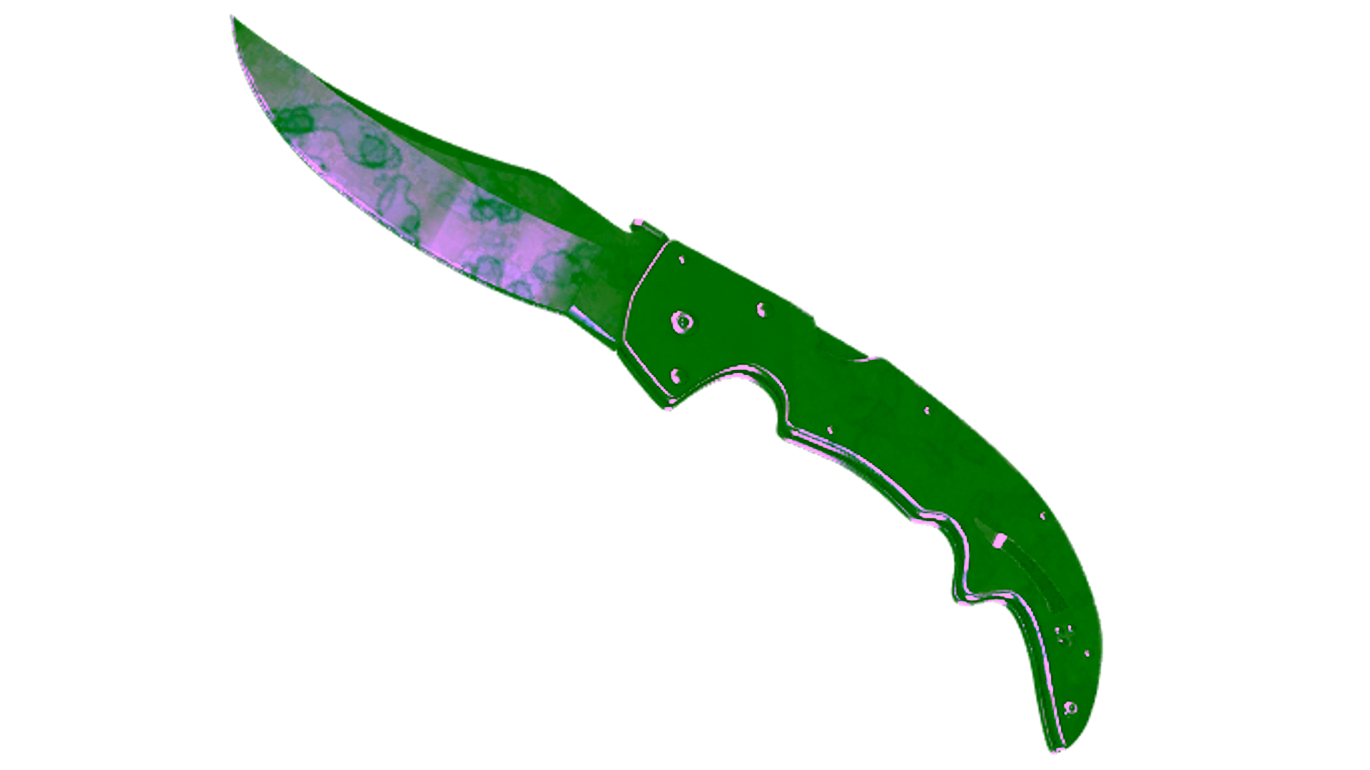 Display for ★ StatTrak™ Falchion Knife | Stained (Minimal Wear)