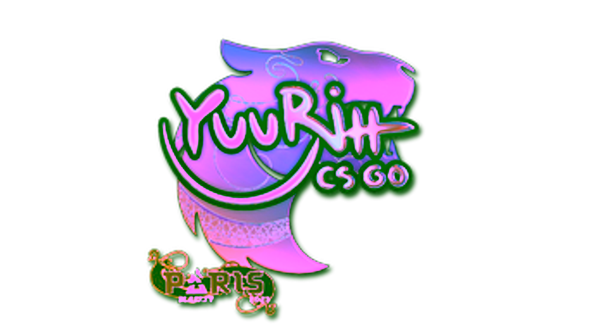 Wyświetl dla Sticker | yuurih (Holo) | Paris 2023