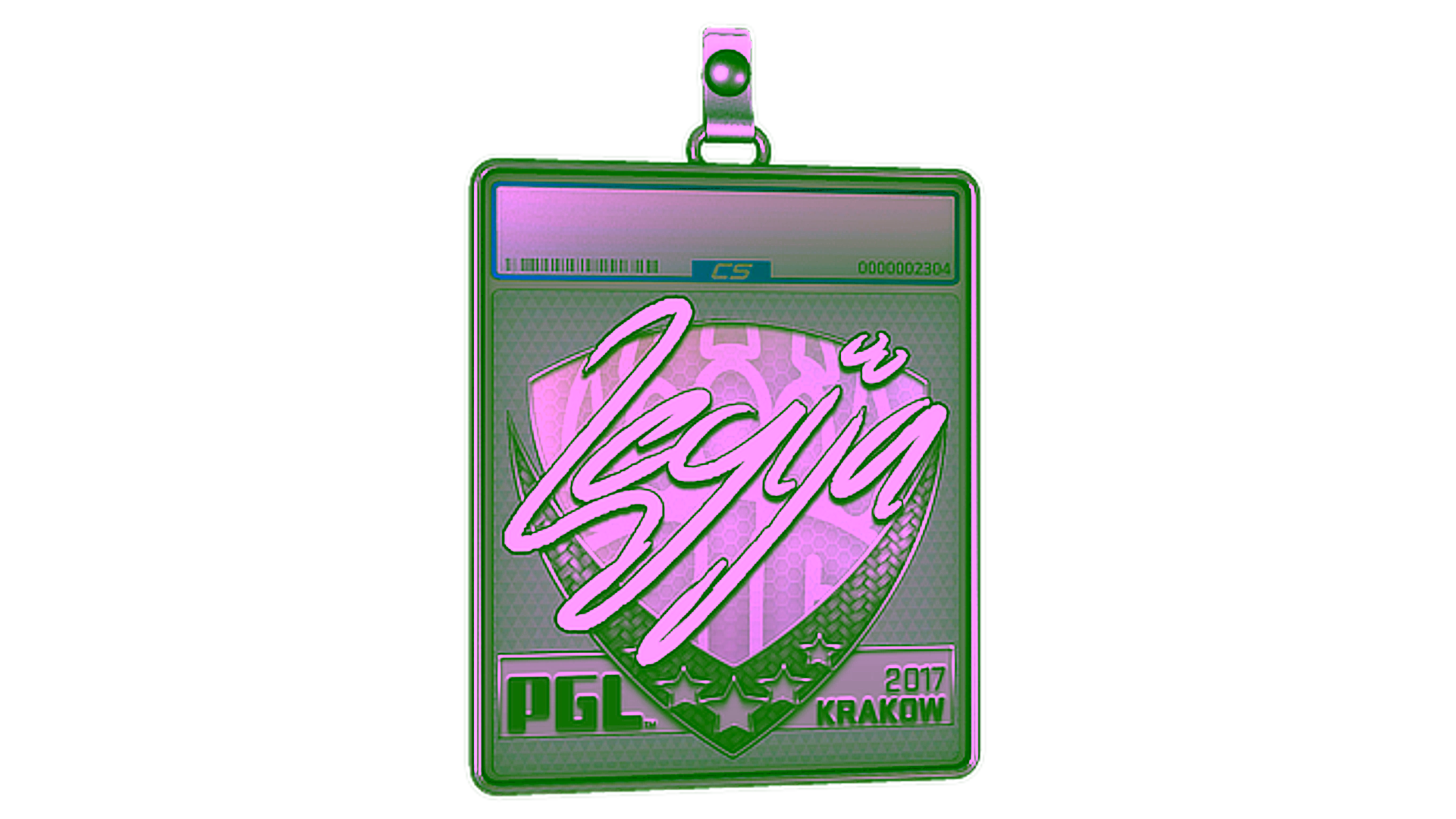 Wyświetl dla Sticker Slab | LEGIJA | Krakow 2017