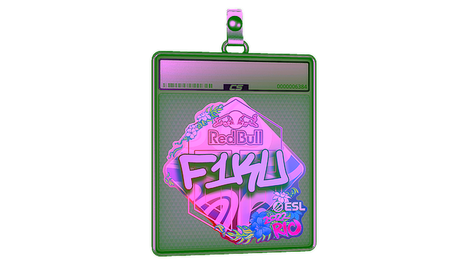 Display for Sticker Slab | F1KU (Holo) | Rio 2022