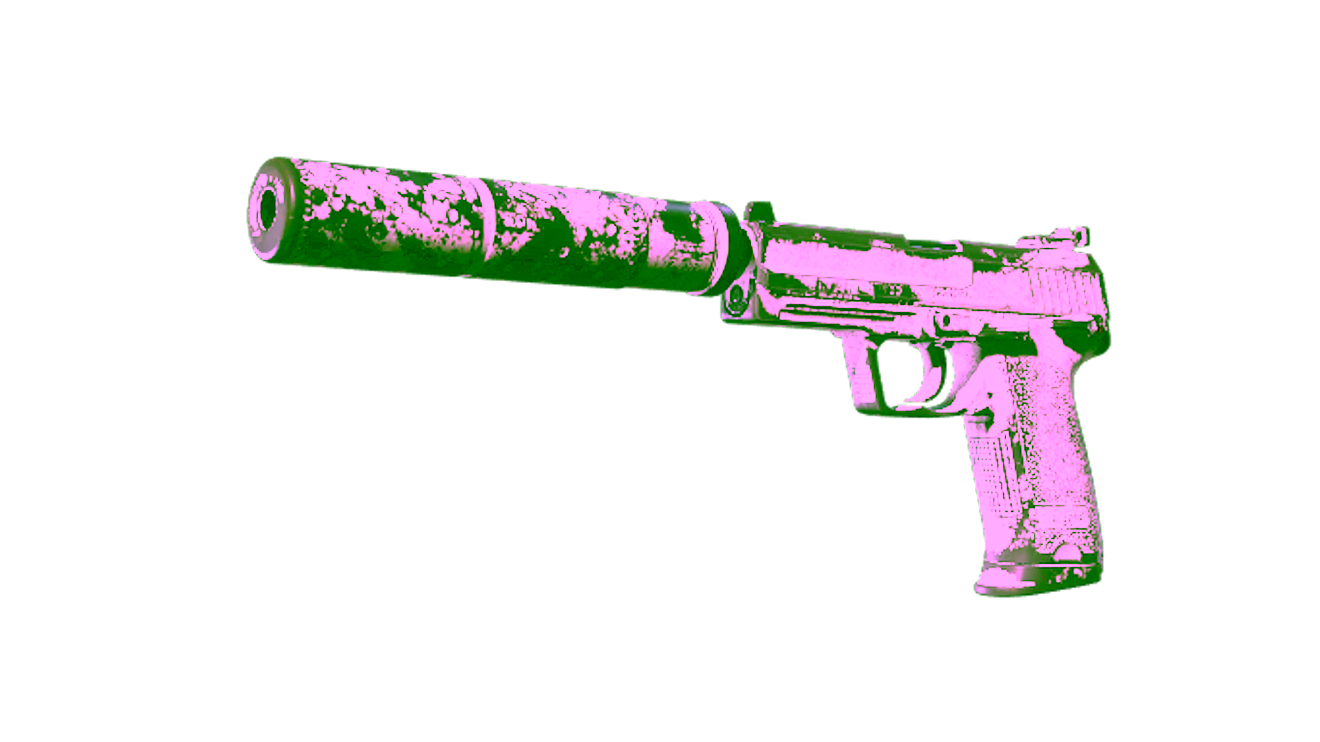 Display for Souvenir USP-S | Whiteout (Battle-Scarred)