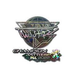 Sticker | Twistzz (Holo, Champion) | Antwerp 2022