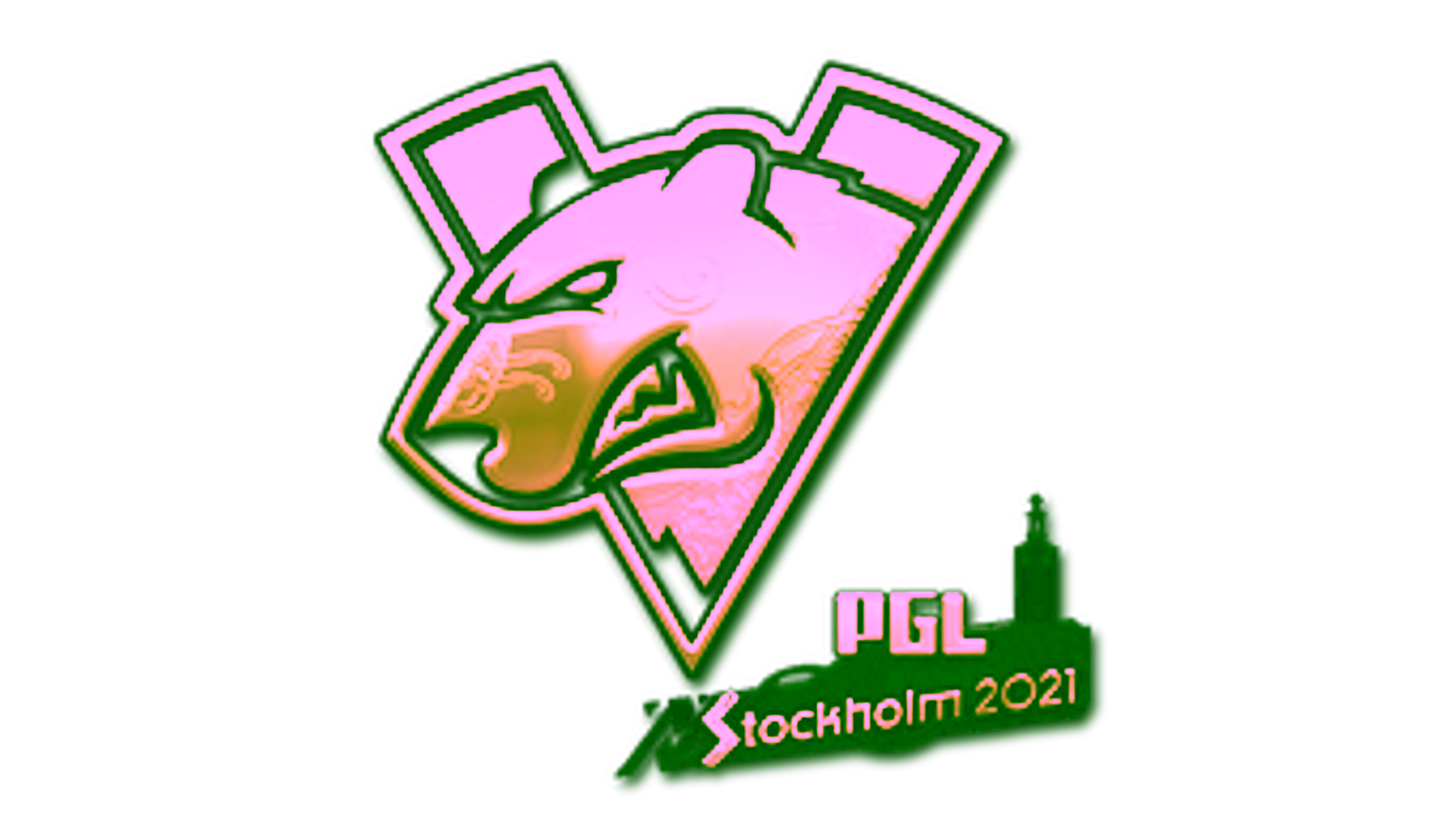 Visar för Sticker | Virtus.Pro (Gold) | Stockholm 2021