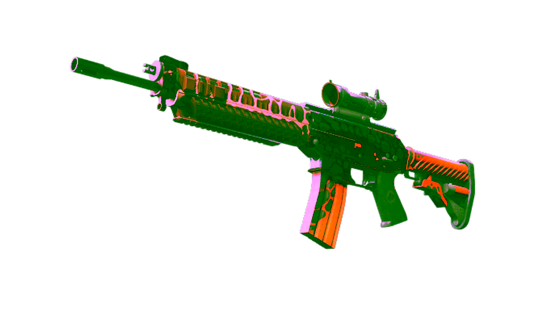 Display for SG 553 | Tiger Moth (Factory New)