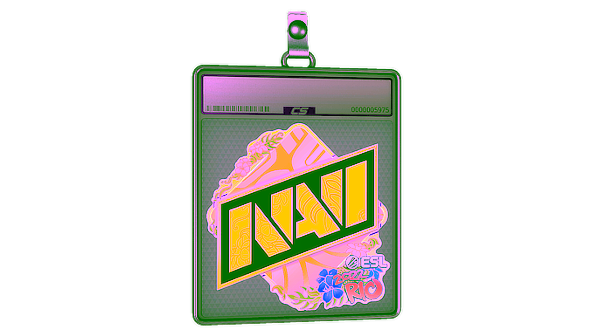 Anzeige für Sticker Slab | Natus Vincere (Holo) | Rio 2022