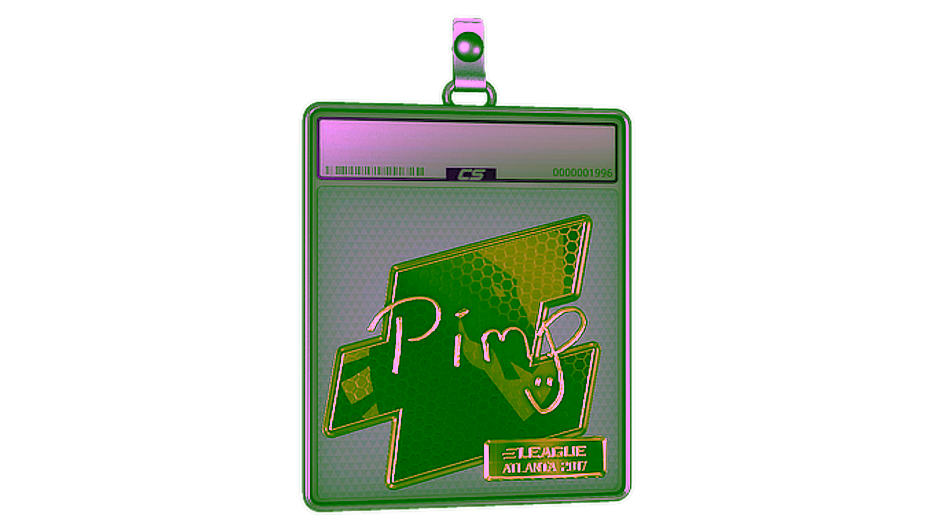 Mostrar para Sticker Slab | Pimp (Gold) | Atlanta 2017