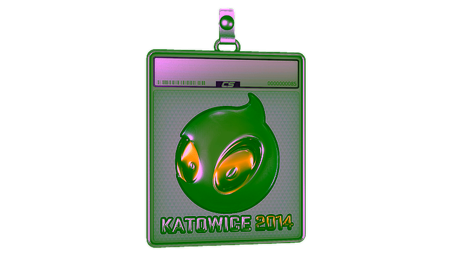 Display for Sticker Slab | Team Dignitas (Foil) | Katowice 2014