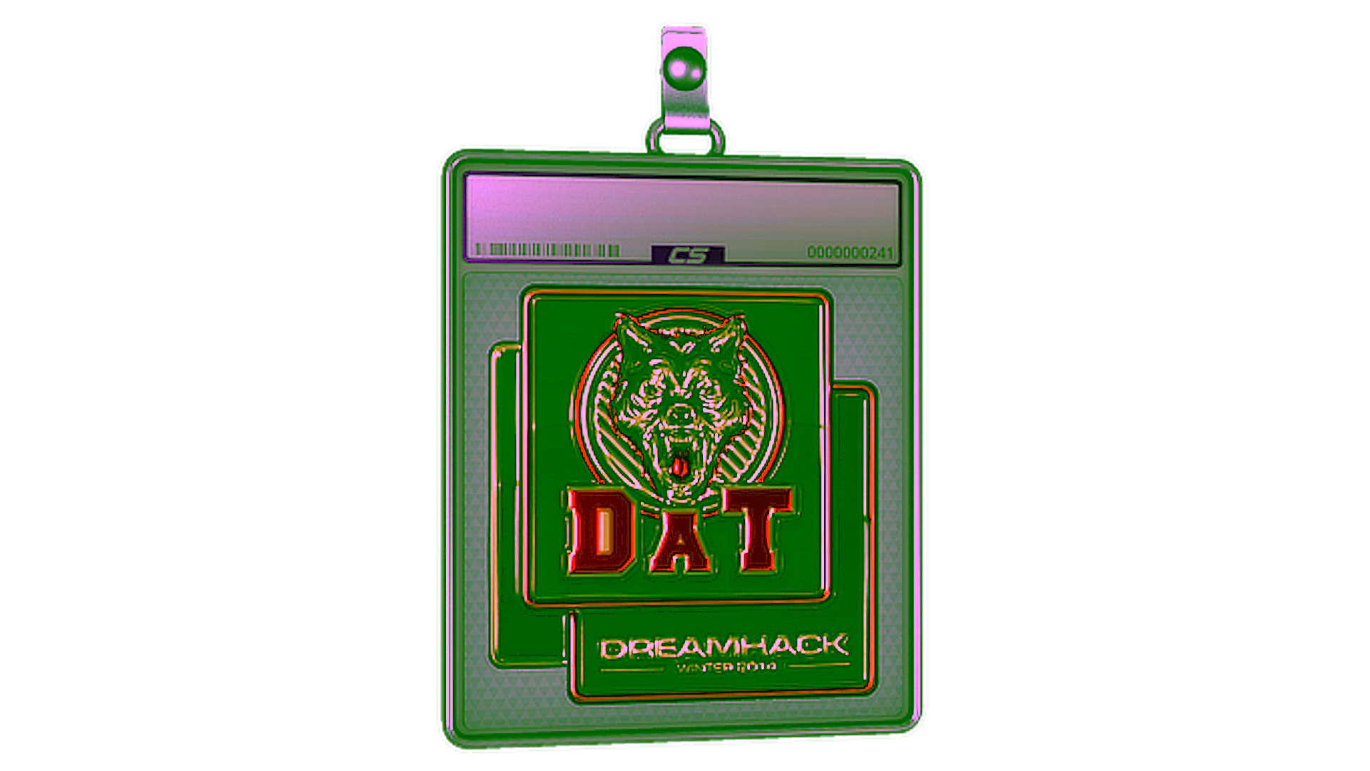 Дисплей для Sticker Slab | dAT team (Gold) | DreamHack 2014