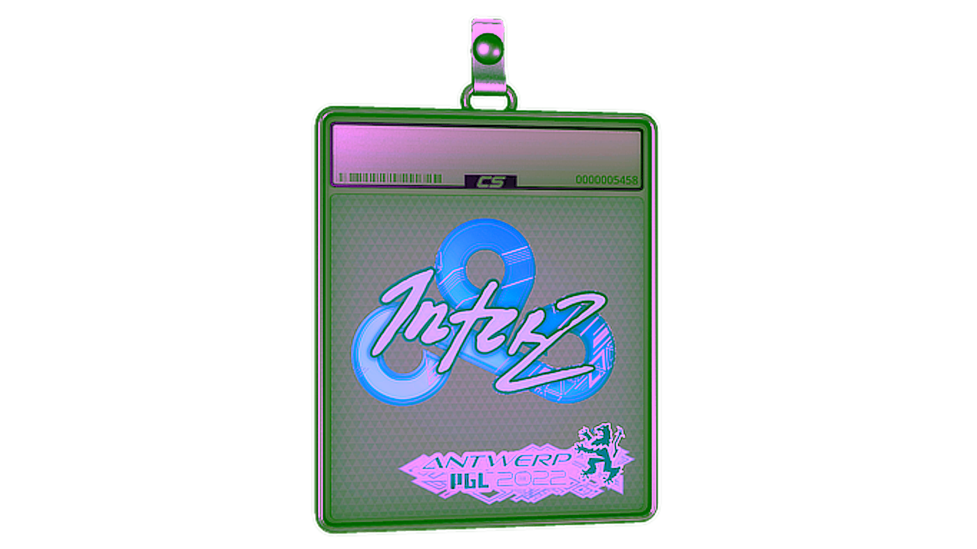 Display for Sticker Slab | interz (Holo) | Antwerp 2022