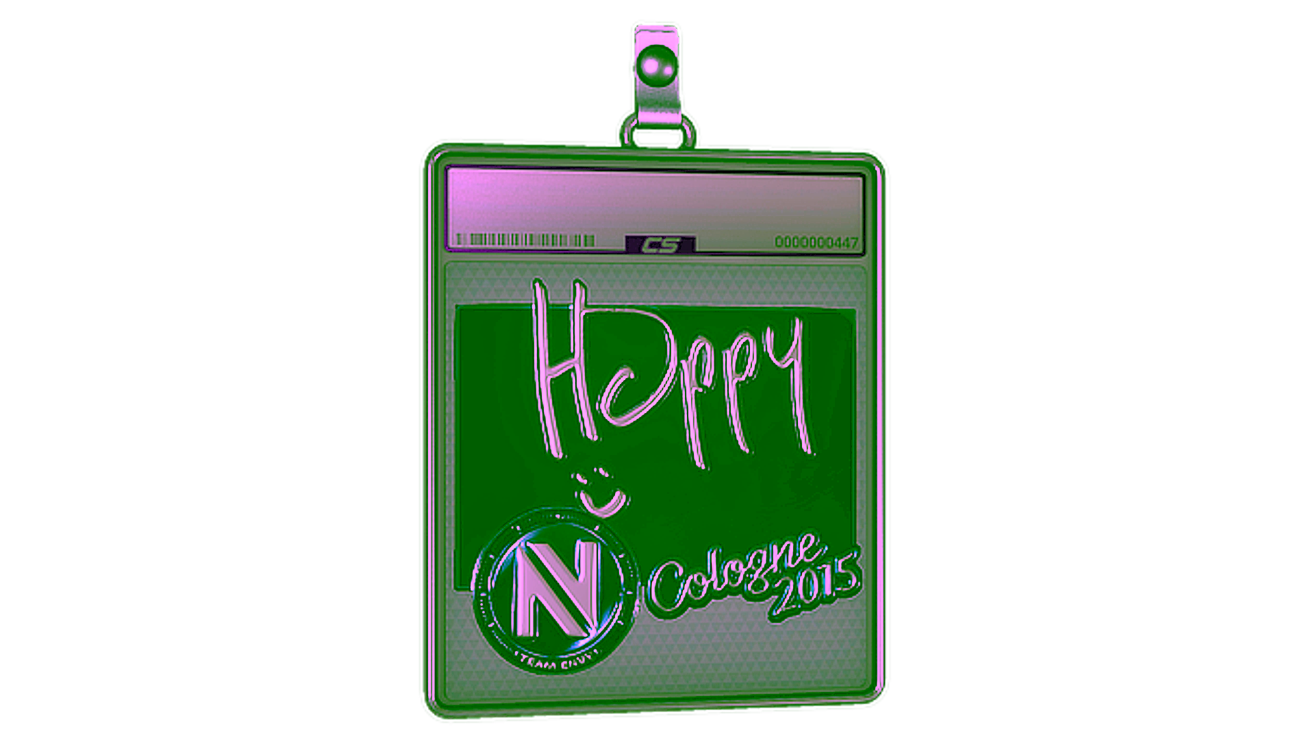 عرض لـ Sticker Slab | Happy (Foil) | Cologne 2015