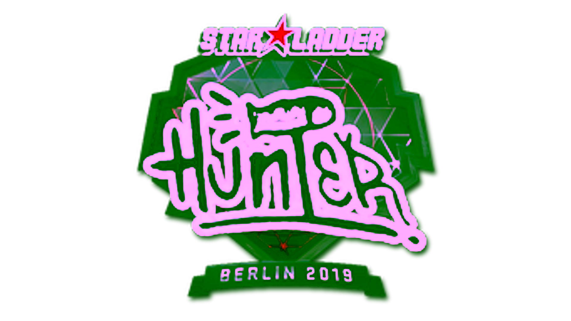 Anzeige für Sticker | huNter- (Foil) | Berlin 2019