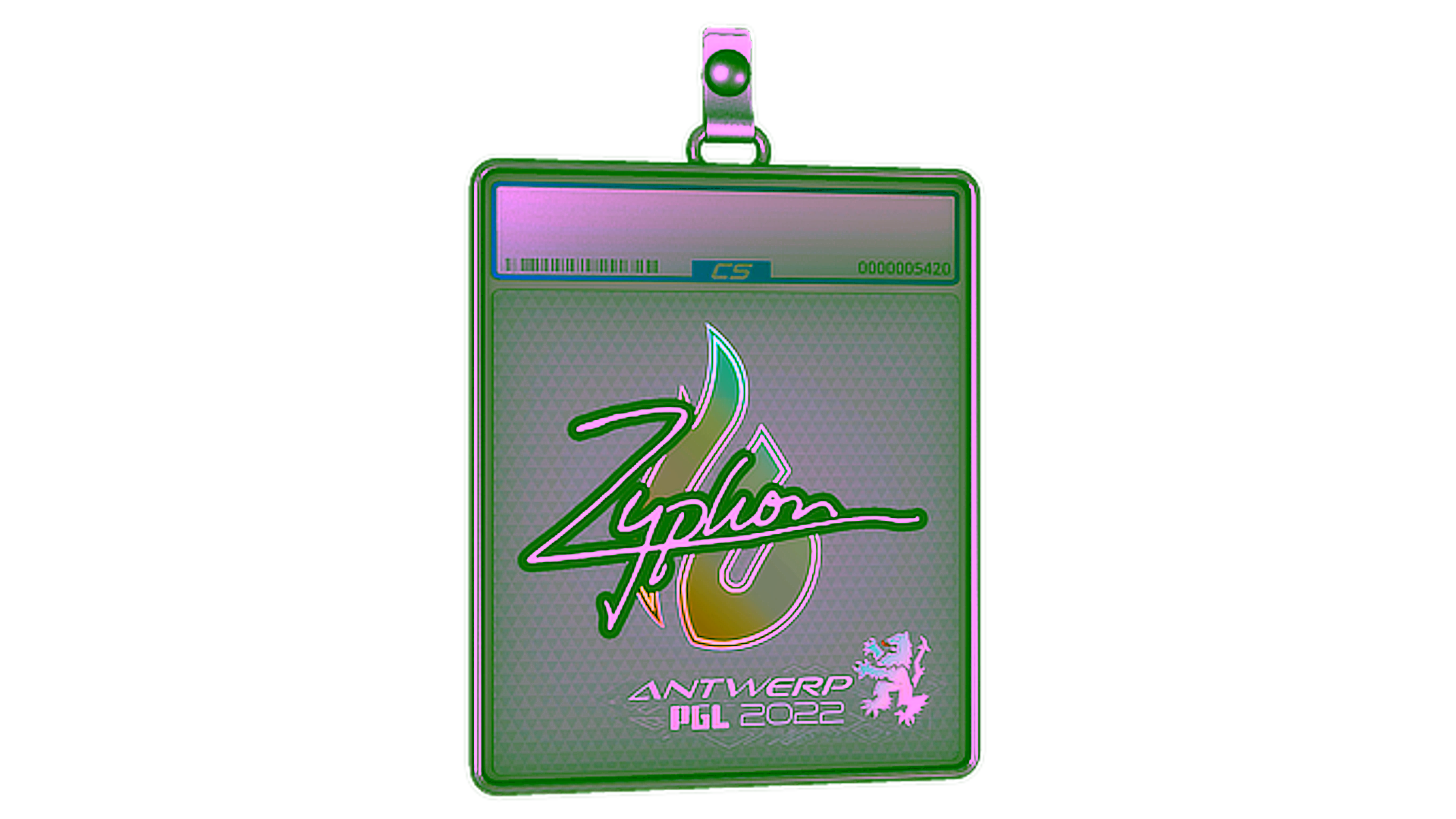 Display for Sticker Slab | Zyphon | Antwerp 2022