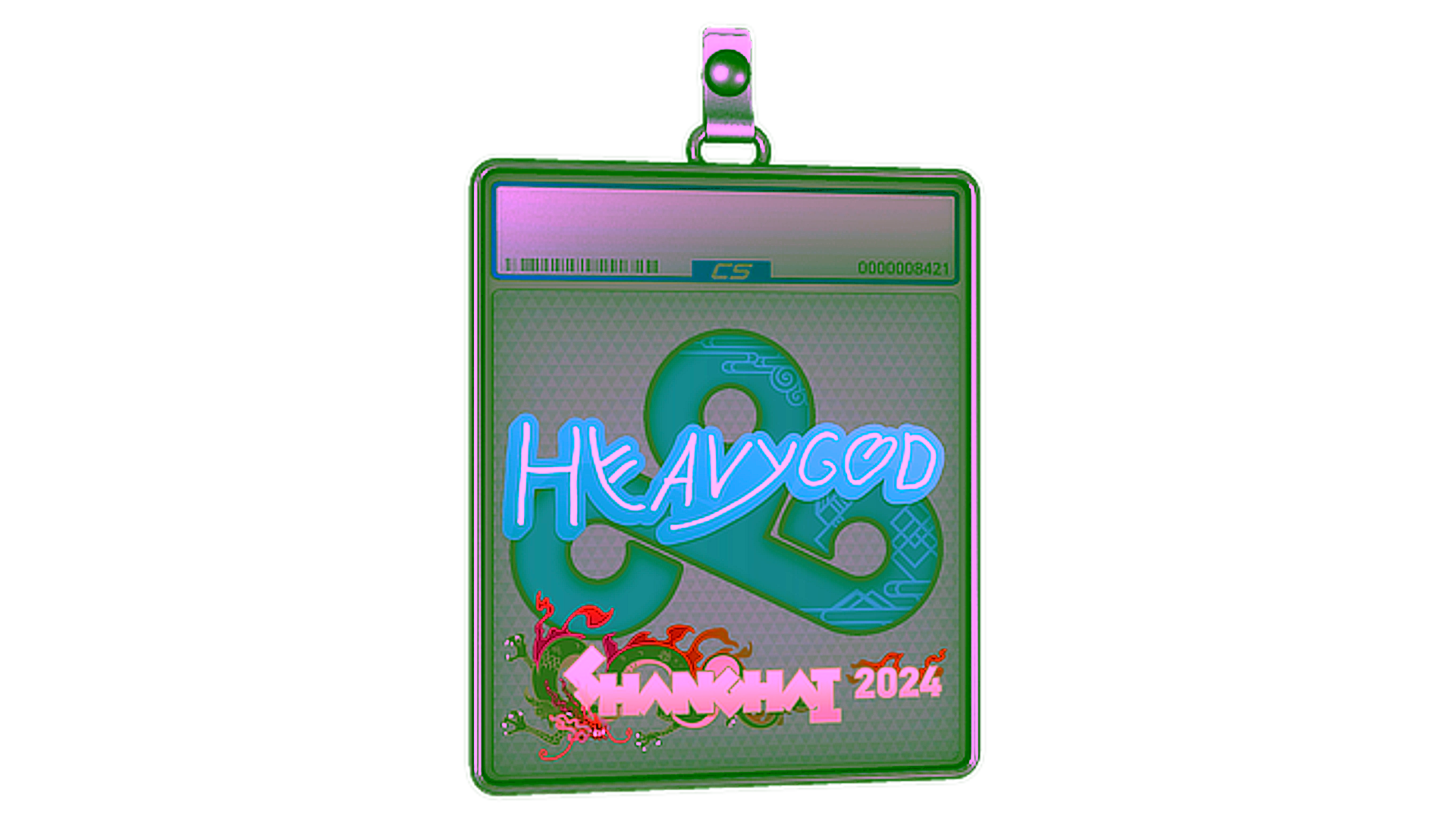 Display for Sticker Slab | Heavygod | Shanghai 2024