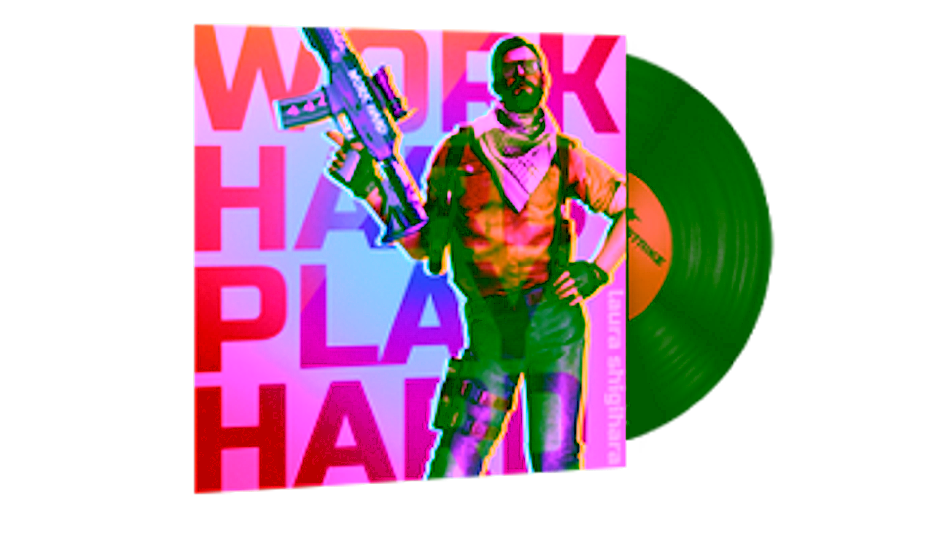 Display for StatTrak™ Music Kit | Laura Shigihara: Work Hard, Play Hard