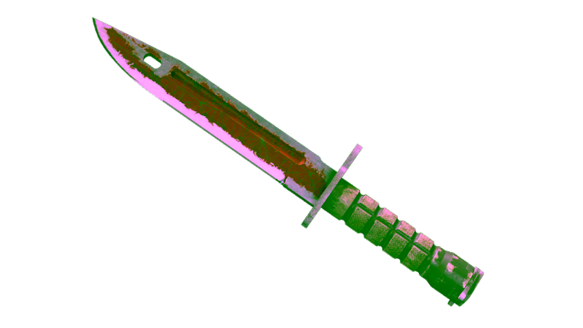 Display for ★ StatTrak™ Bayonet | Crimson Web (Battle-Scarred)