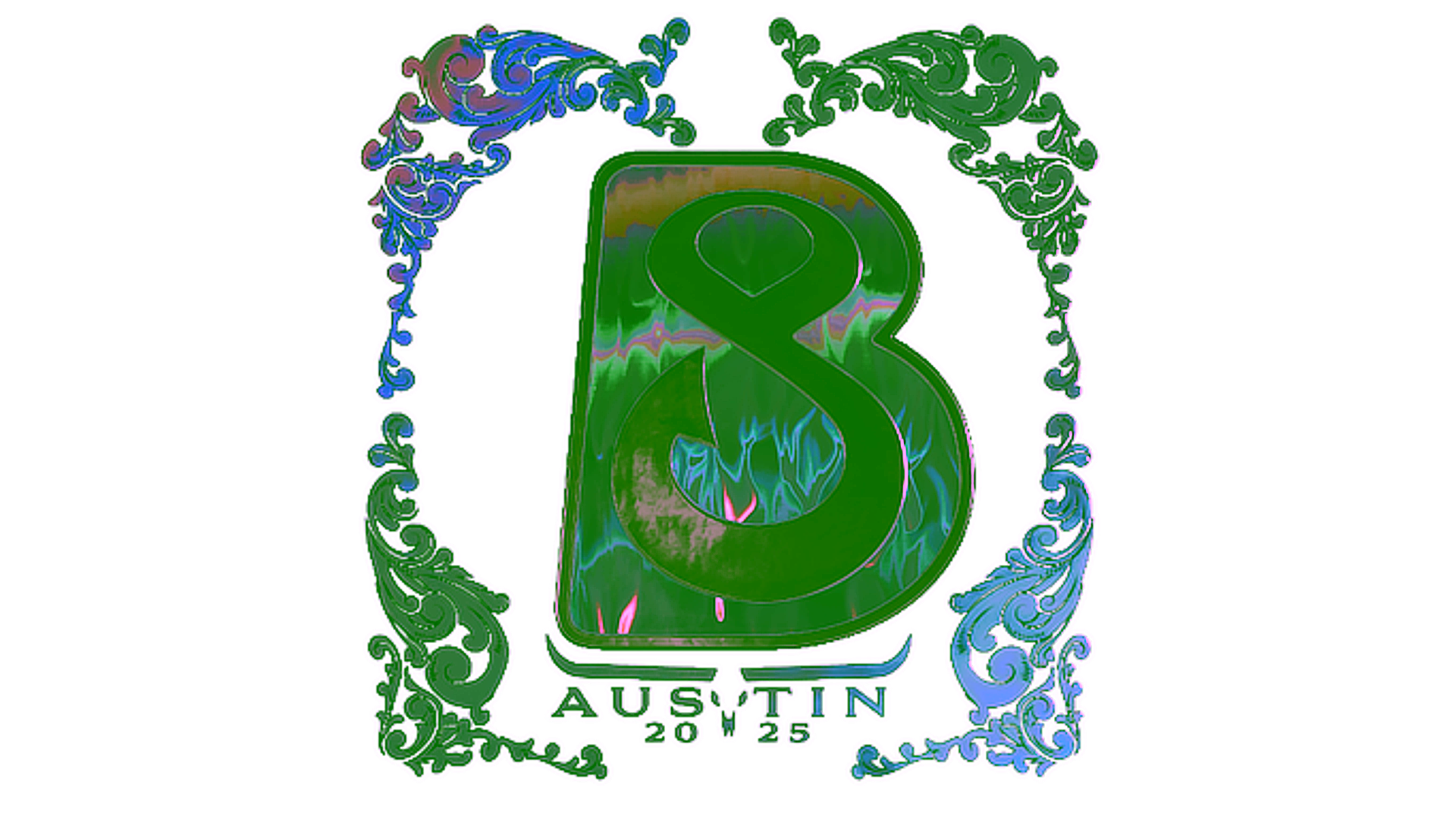 Display for Sticker | B8 (Holo) | Austin 2025