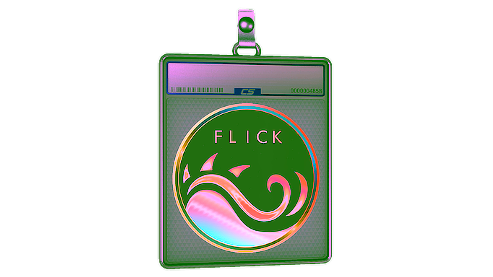 Дисплей для Sticker Slab | Ocean Sunset Flick (Holo)