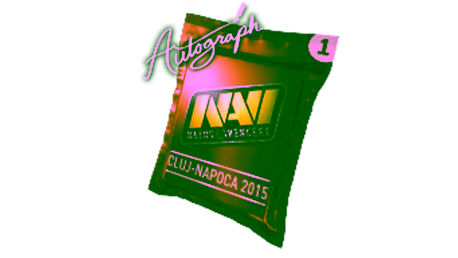 Display for Autograph Capsule | Natus Vincere | Cluj-Napoca 2015