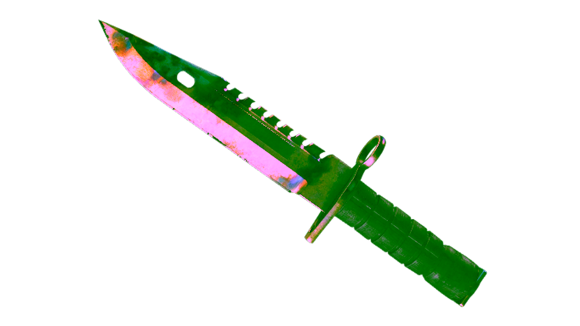 Display for ★ M9 Bayonet | Case Hardened (Battle-Scarred)