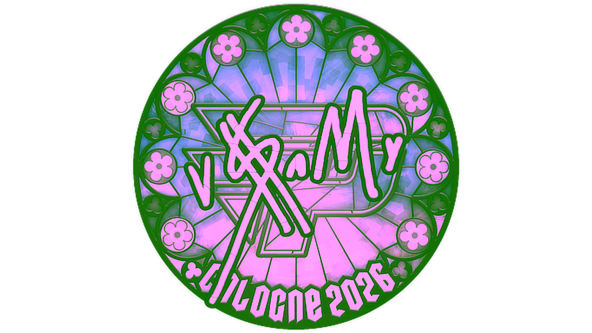 Affichage pour Sticker | v$m | Cologne 2026