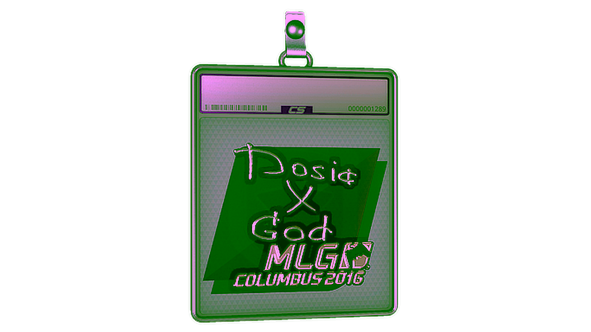 Display for Sticker Slab | Dosia (Foil) | MLG Columbus 2016