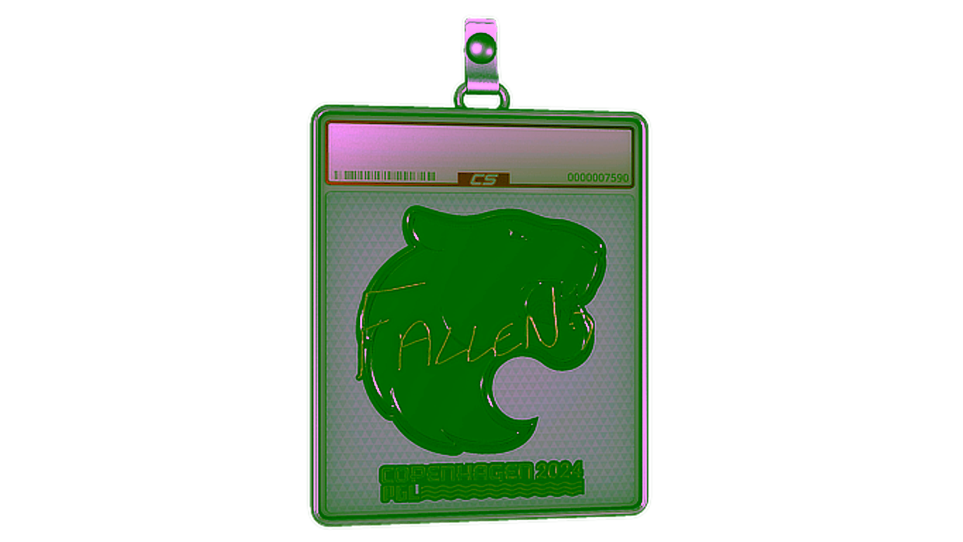 Rodyti Sticker Slab | FalleN (Gold) | Copenhagen 2024