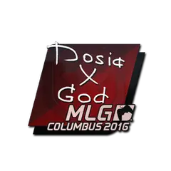 Sticker Dosia MLG Columbus 2016