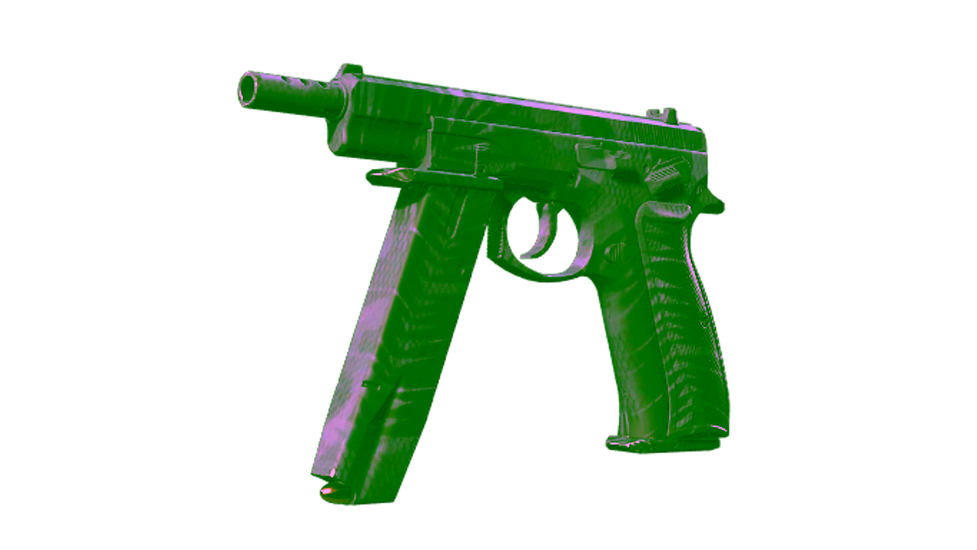 Display for Souvenir CZ75-Auto | Midnight Palm (Factory New)