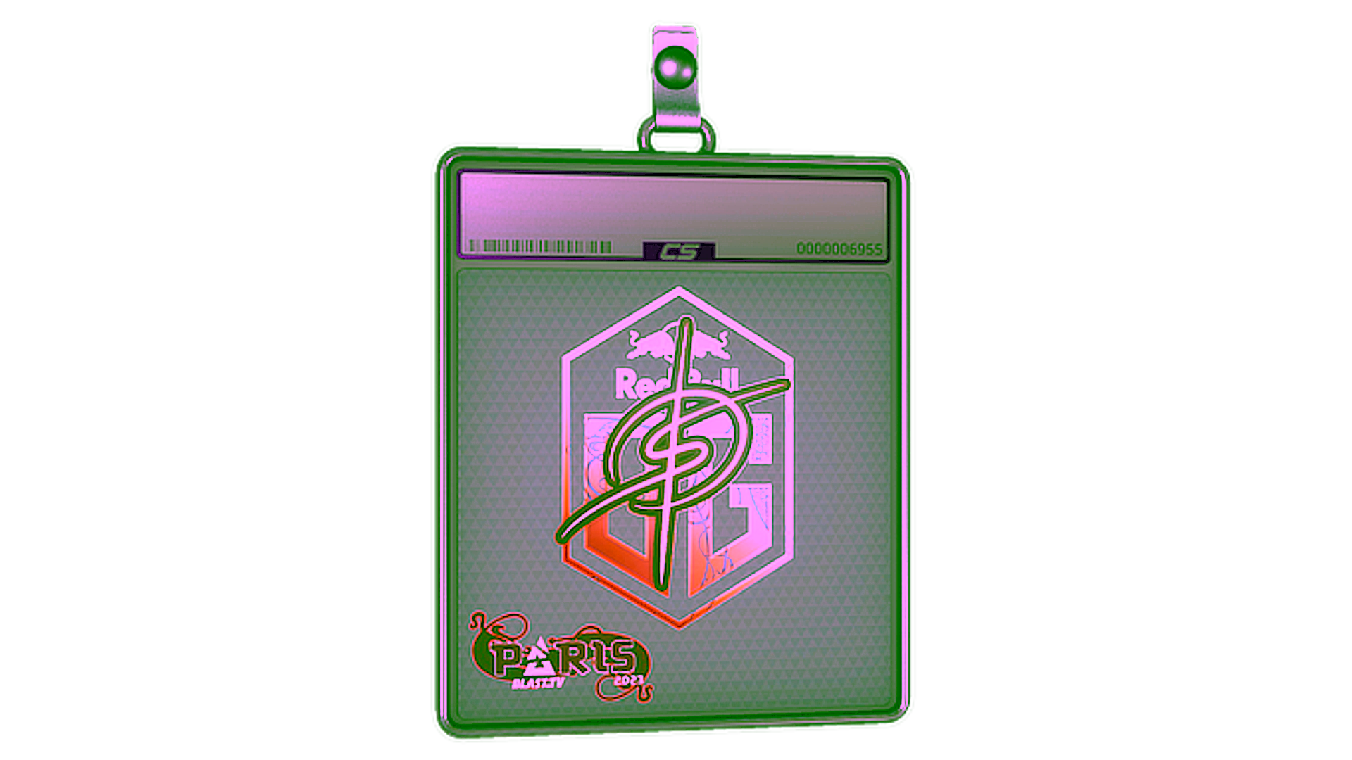 Display for Sticker Slab | degster (Holo) | Paris 2023