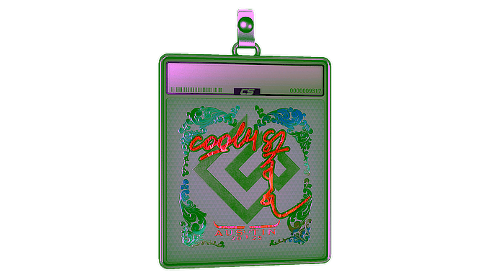 Rodyti Sticker Slab | cool4st (Holo) | Austin 2025