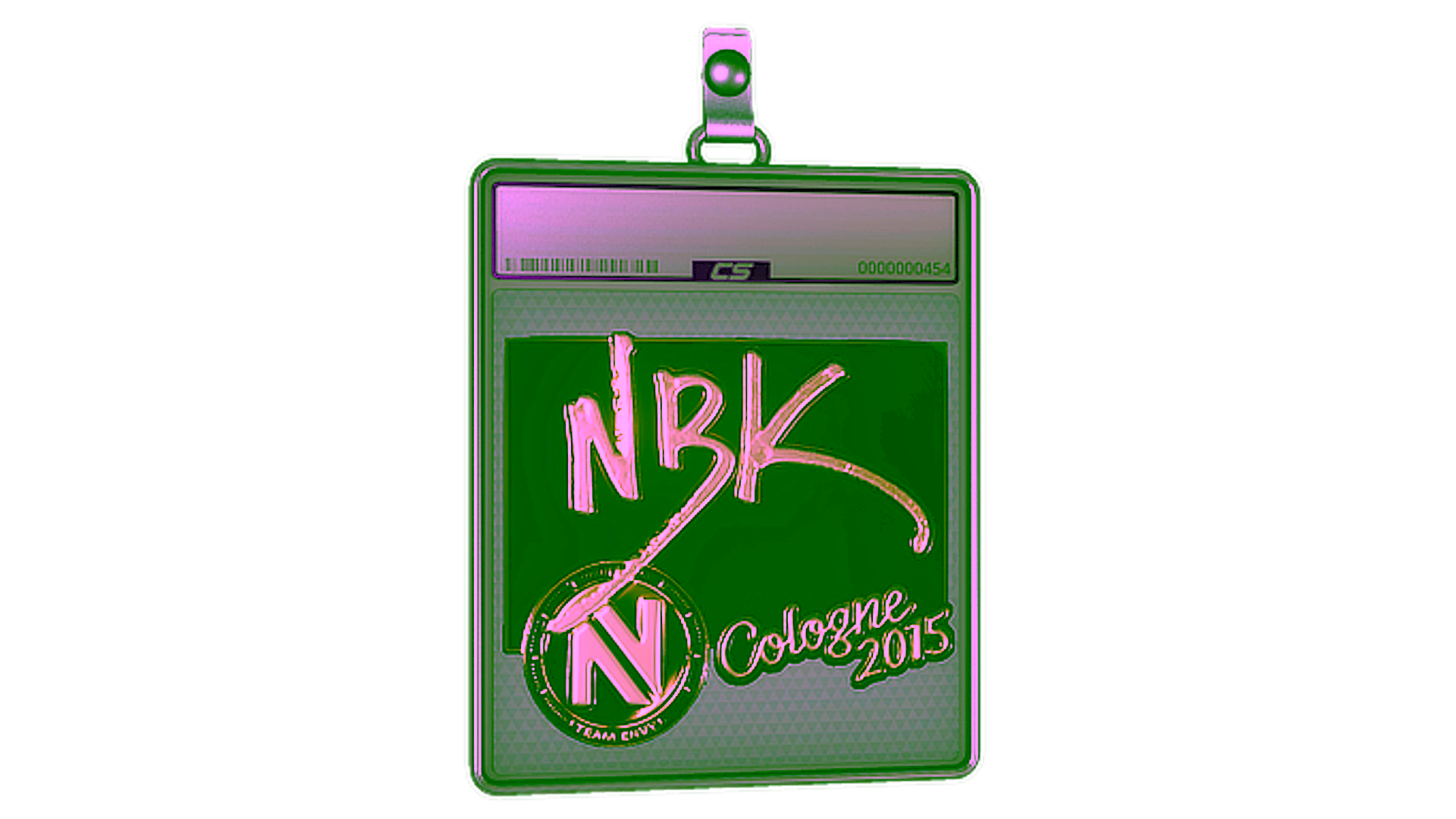Display for Sticker Slab | NBK- (Gold) | Cologne 2015