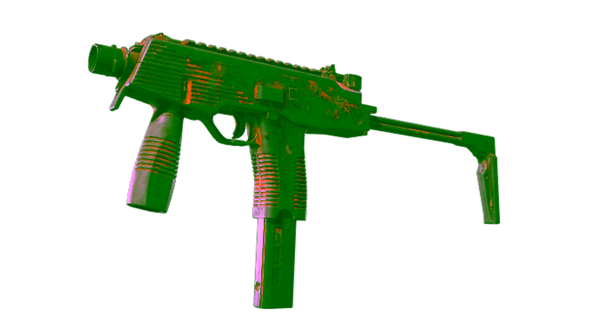 عرض لـ MP9 | Orange Peel (Battle-Scarred)