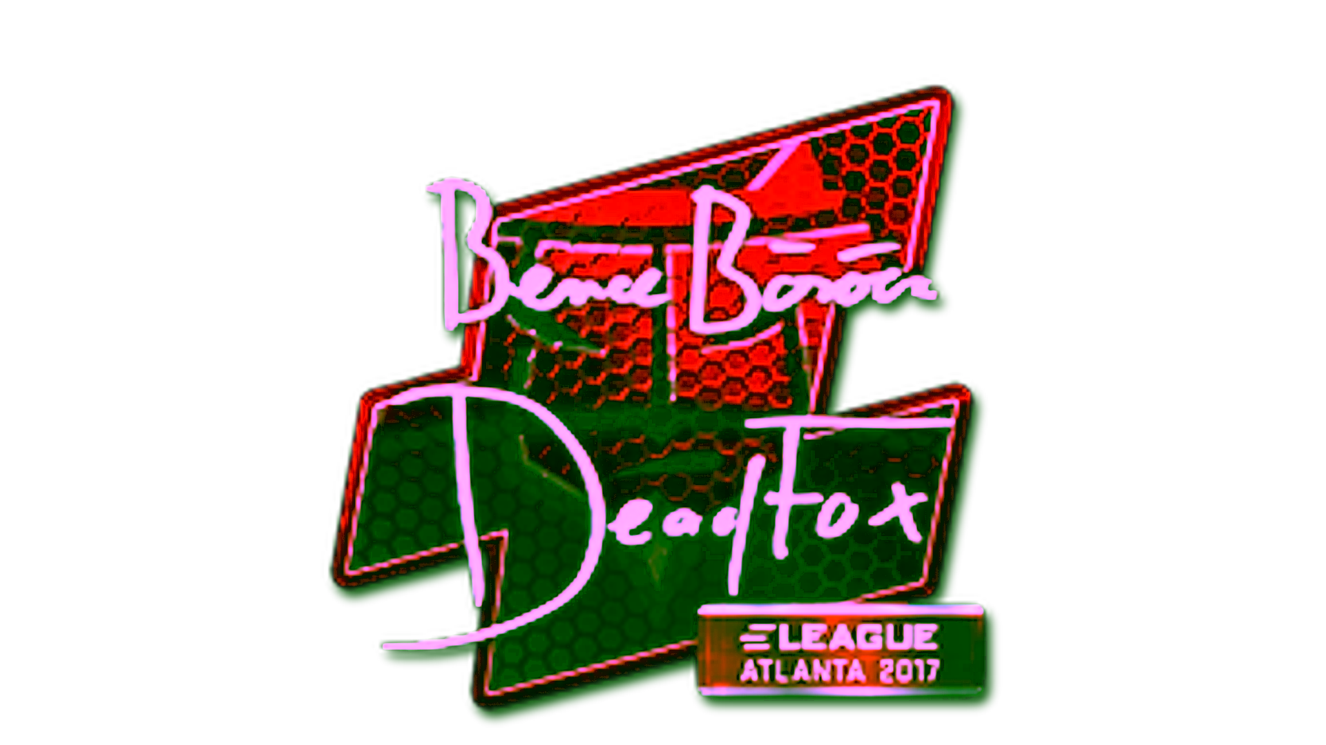 Display for Sticker | DeadFox (Foil) | Atlanta 2017