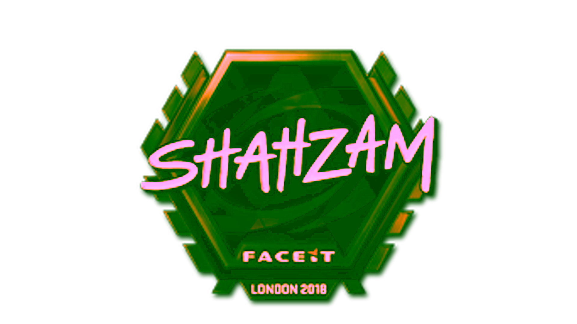Wyświetl dla Sticker | ShahZaM (Gold) | London 2018