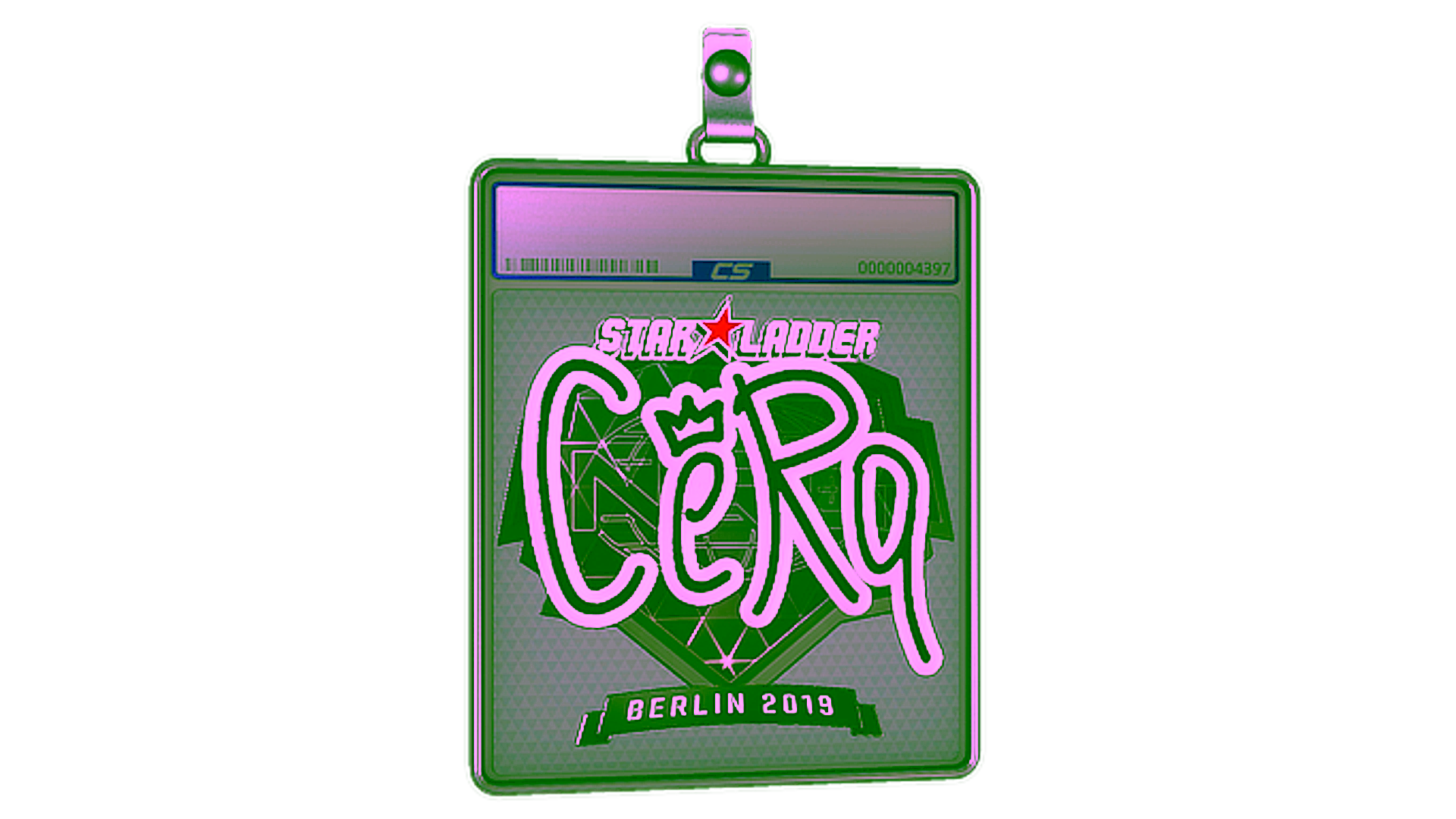 Display for Sticker Slab | CeRq (Foil) | Berlin 2019