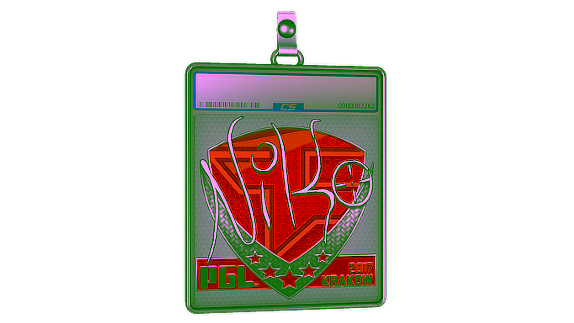 Sticker Slab | NiKo | Krakow 2017 için görüntü