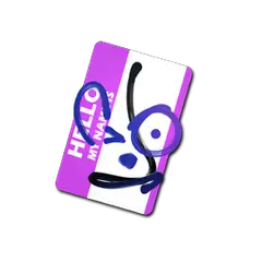 Sticker Hello AUG