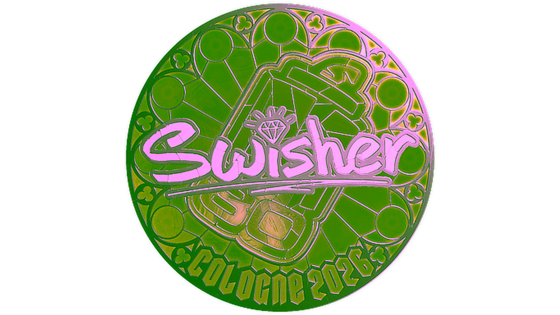 Display for Sticker | Swisher (Foil) | Cologne 2026